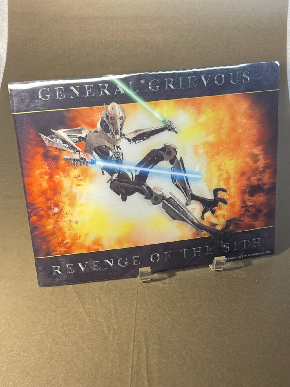 Star Wars - General Grievous 8" x 10" Hologram Lenticular Frameable Poster (117)